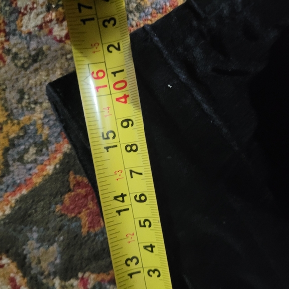 Suzannes black velvet pants 16P - Picture 4 of 10